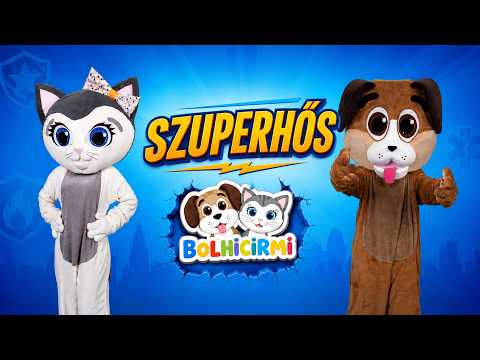 🦸‍♂️🦸‍♀️ BOLHICIRMI – SZUPERHŐS 🦸‍♀️🦸‍♂️🎶 Vidám tanulságos gyerekdal | Segíteni jó! |