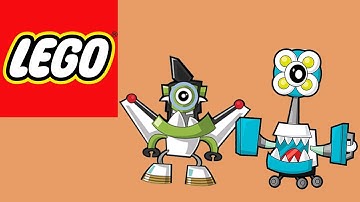 How to build LEGO Mixels Skrubz & Niksput Mix -  Bricks and Clay Play
