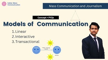 1.2 Models of Communication: Mass Communication and Journalism  | CUET PG | COQP17