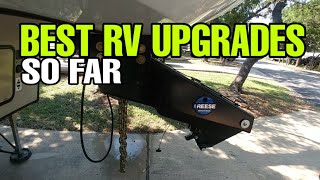 Fifth Wheel RV upgrades overview and Follow up!  How do I like them now?