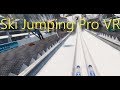 Ski jumping pro vr gameplay  the first jumps