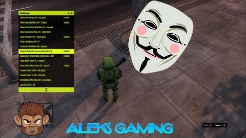 Gta 5 Mod MENU Online\Offline 1.25 (OFW)  TEST NO FREZZE