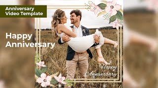 Happy Anniversary: Anniversary Video Template | Vimory Anniversary Video Maker screenshot 4
