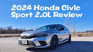 2024 Honda Civic Sport 2.0L Review - Is America's Best-Selling Sedan ACTUALLY Worth the Hype?