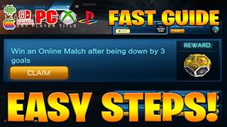 Win an Online Match after being down by 3 goals Rocket League Built Different Event! screenshot 3