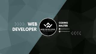 Web Developer Coding Channel Intro