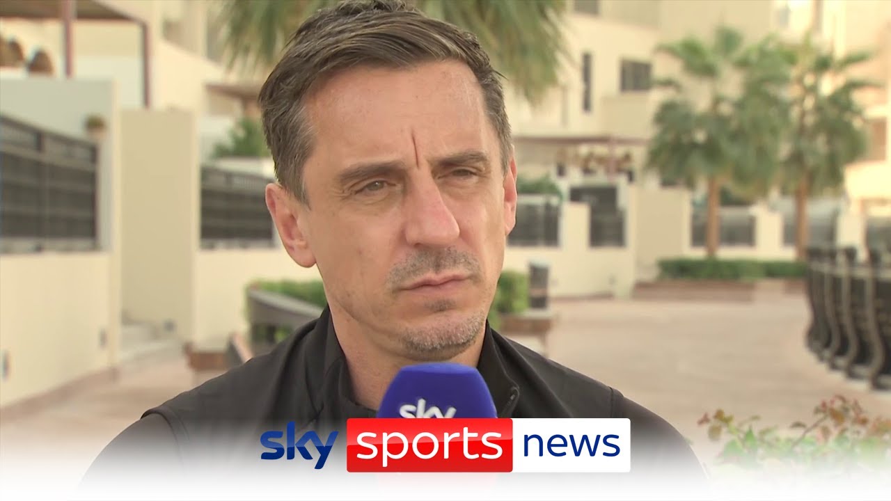 ⁣Gary Neville reacts to England's World Cup exit