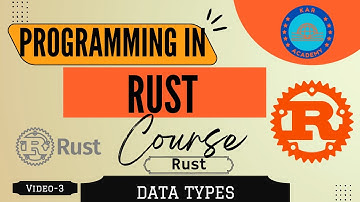 Rust Programming | Chapter 3 | Data Types