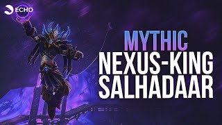 картинка: Эхо против Мифического Нексуса-короля Салхадаара | Manaforge Omega | Эхо x Гонка за первое место ...