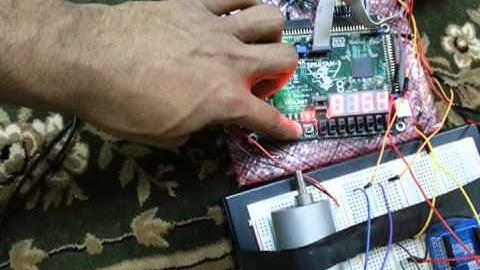 DC Motor Speed Control using FPGAs (OPEN LOOP)