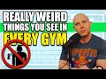 7 REALLY WEIRD Things You See In EVERY GYM!