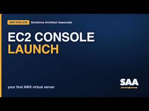 Launch an EC2 from the Console | SAA-C03