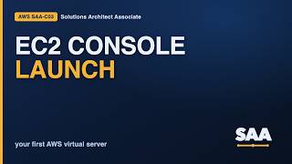 Launch an EC2 from the Console | SAA-C03
