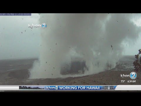 Kilauea explosive eruption