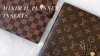 10 Minimal Planner Inserts You Need + How to Use Them | MadyPlans