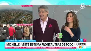 Michelle Adam Va A Nevar En La Zona Oriente De Santiago? Tu Día Canal 13