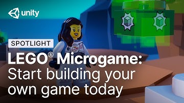 Create games with virtual LEGOⓇ bricks in the LEGO Microgame | Unity