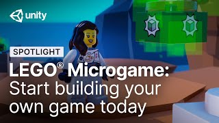 Create games with virtual LEGOⓇ bricks in the LEGO Microgame | Unity screenshot 4