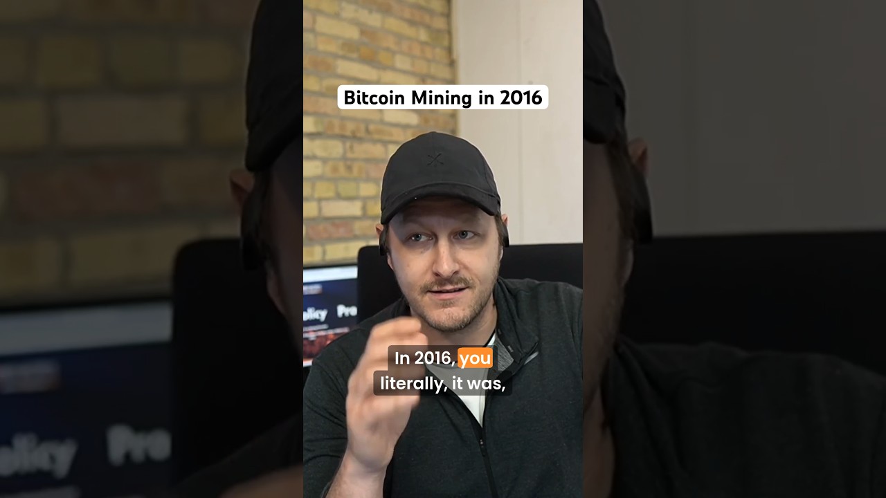 OG #bitcoin miner on how he started in 2016 - YouTube