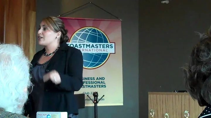 Sandra Tibbs Toastmasters International Speech Com...
