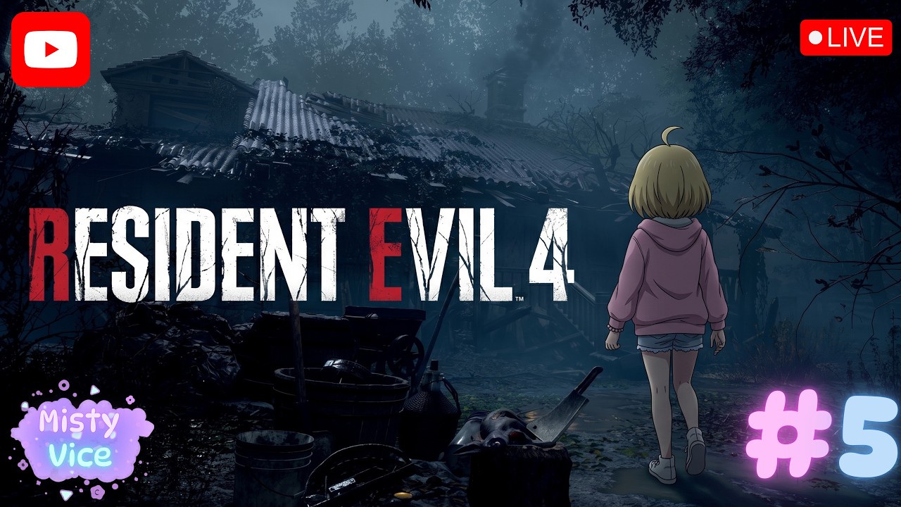 Resident Evil 4 Remake con Misty Vice No. 5 #residentevil #vtuber #stream #gamergirl #mistyvice
