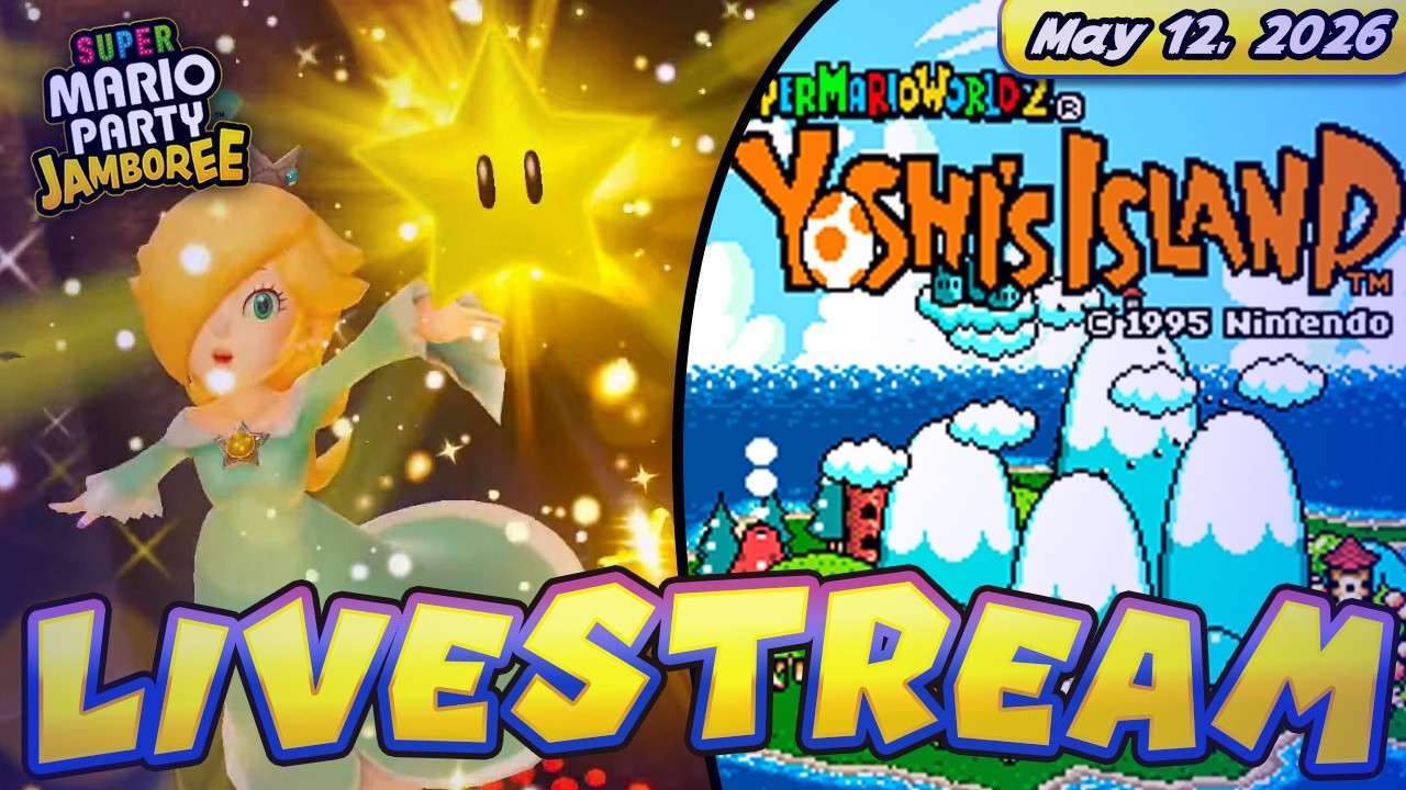 Super Mario Party Jamboree with YOU! + Starting Yoshi's Island Later!