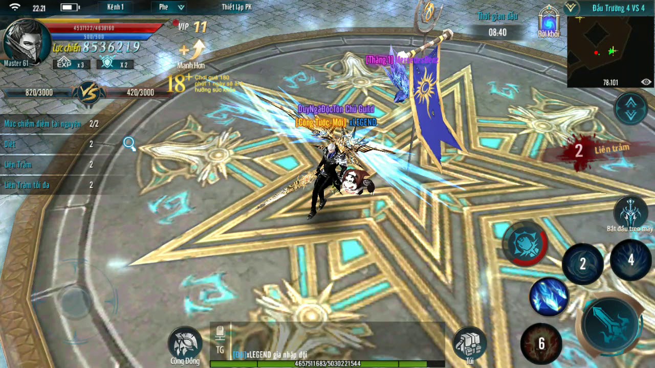 MU STRONGEST RANK 4V4 - Top S3 (13/03/2019) Mùa hack  khắp sv