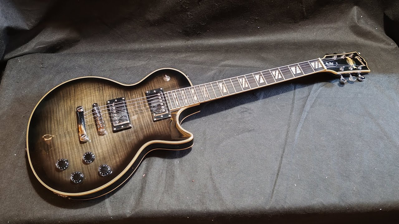 Обзор сборки китайской реплики Gibson Les Paul Supreme серого цвета