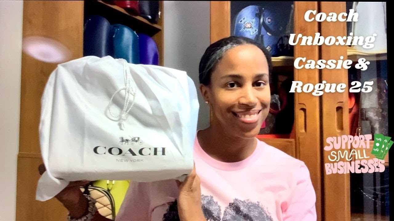 Coach Unboxing - Cassie & Rogue 25!