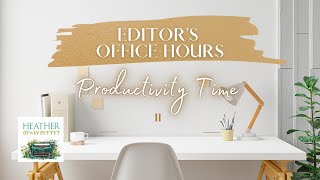 Editors Office Hours 600 Sub Celebration!