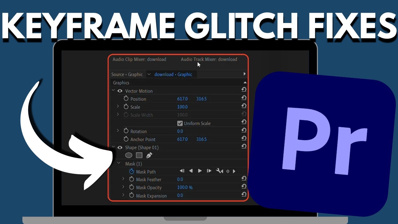 How to Fix Adobe Premiere Pro Scale Keyframes Not Working - YouTube