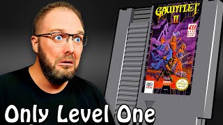 Gauntlet II - NES - Only Level One