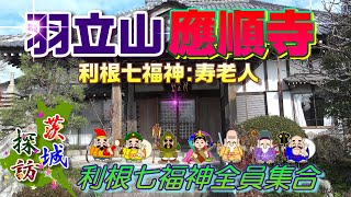 【茨城探訪】羽立山應順寺・利根七福神 寿老人　"利根七福神全員集合"