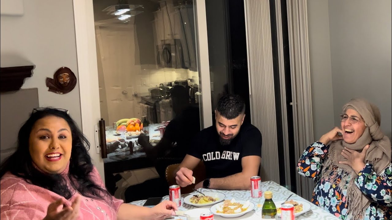 تلمينا  في درا منى وعملنا سهرية رأس العام على بكري🥳🥳