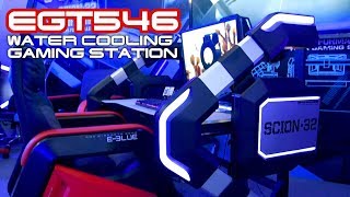 E-Blue water cooling gaming station EGT546
