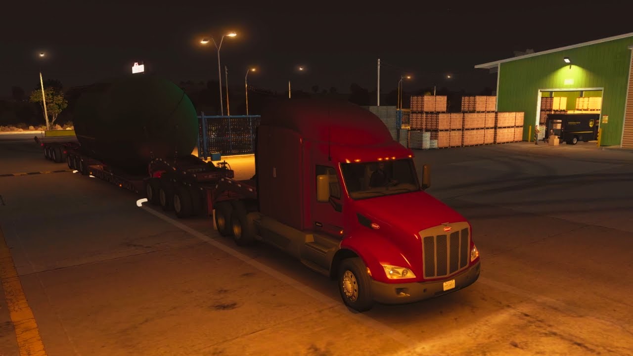 Large Reservoir Tank Delivery Yuma AZ To Tucson AZ American Truck