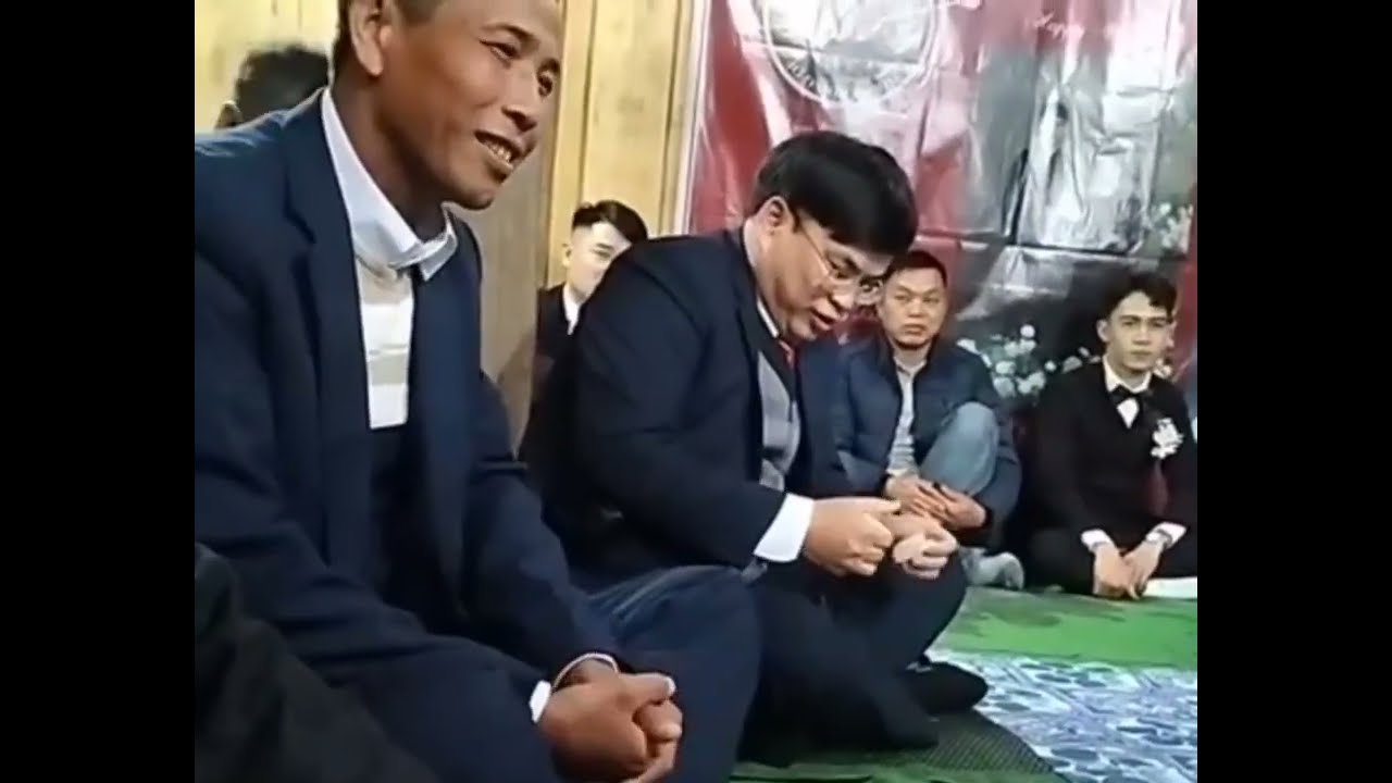 Lễ đón dâu của Nùng xã Thiện thuật 