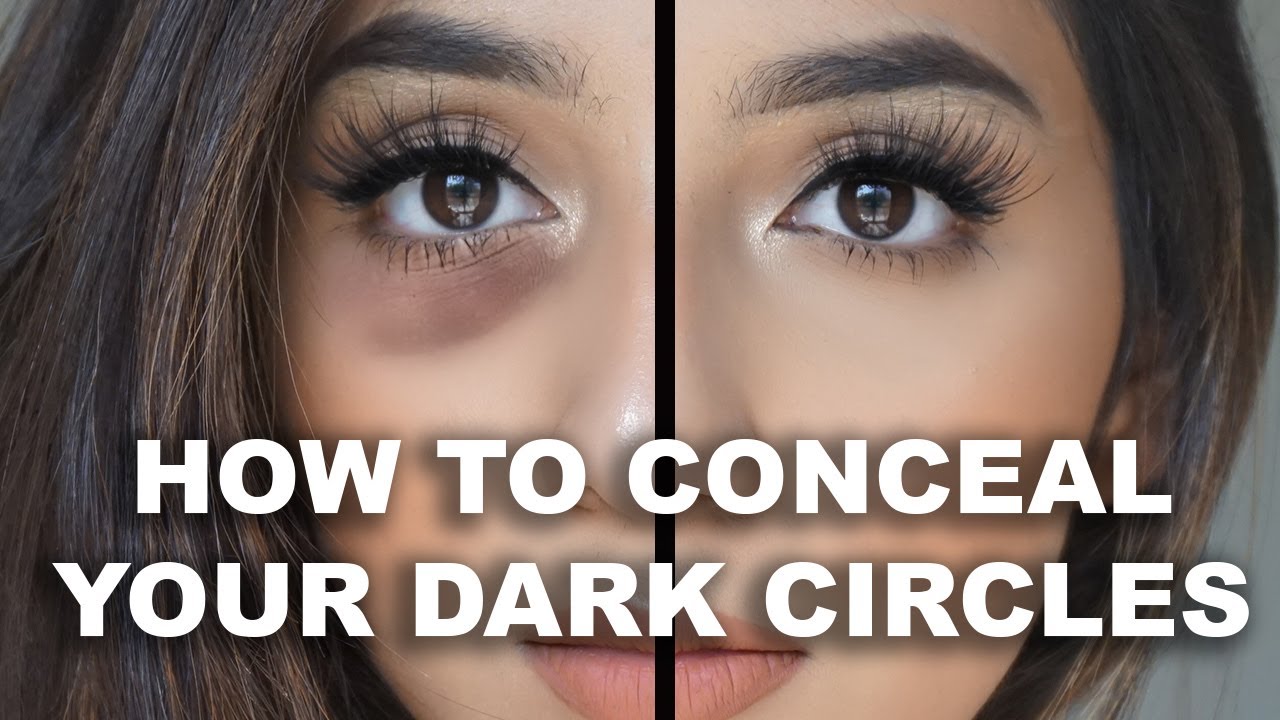 HOW TO: CONCEAL YOUR DARK CIRCLES PROPERLY!! - YouTube