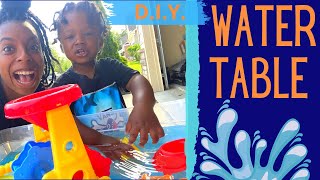 D.I.Y. : Water Table for under $20 !