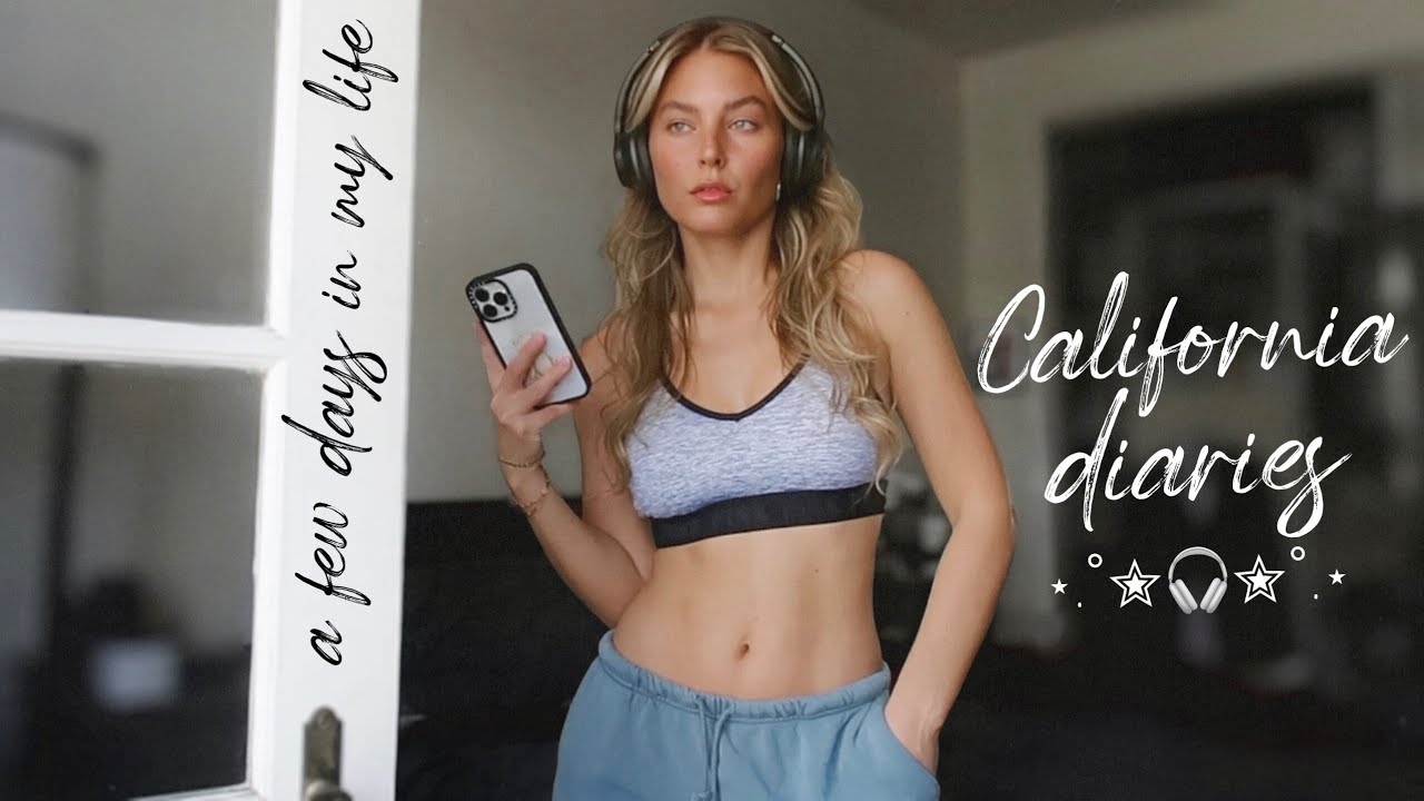 VLOG: thin hair heatless curls, workout routine, everyday outfits, travel essentials + more! ❥