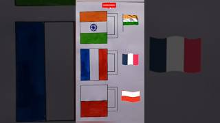 🇮🇳🇲🇫🇵🇱 Jana Gana Mana || Independence Day Drawing Republic Day #shorts #flagdrawing #2026