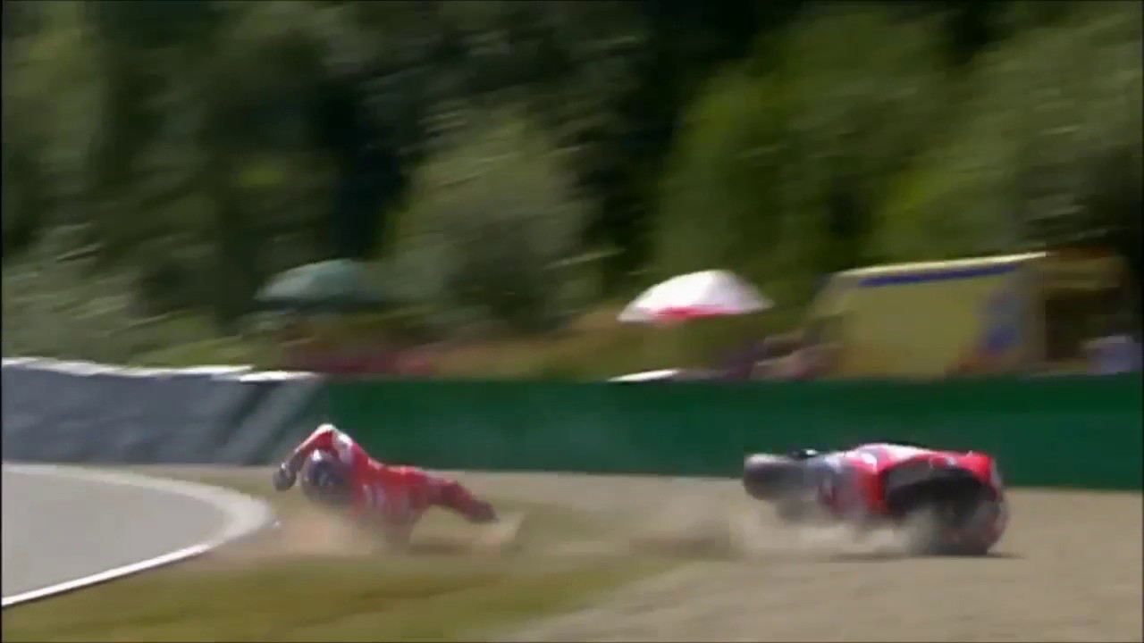 Mika Kallio crash 2009 Brno
