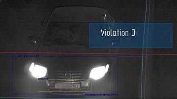 Logipix Traffic Violation Detection Solution – Speeding Detection at Night & Violation Confirmation
