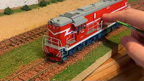 PIKO HO Gauge China Railways DF7C Locomotive - Unboxing And Review Piko 57200