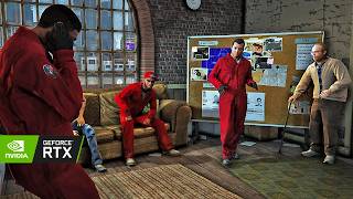GTA 5 'The Jewel Store Job' (Smart Approach) Mission 4K Gameplay | RTX 5090 Remastered Graphics MOD