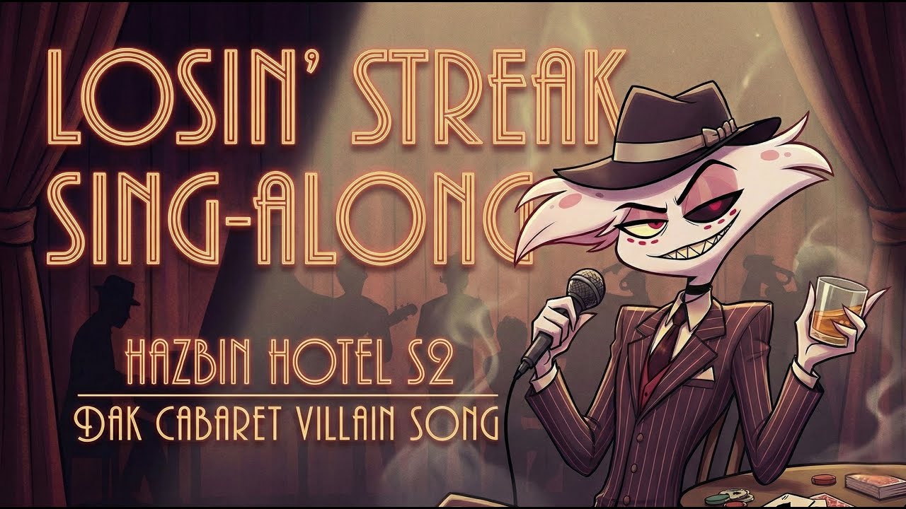 LOSIN' STREAK - Angel Dust | Hazbin Hotel Season 2 (Dark Cabaret Villain Cover) 