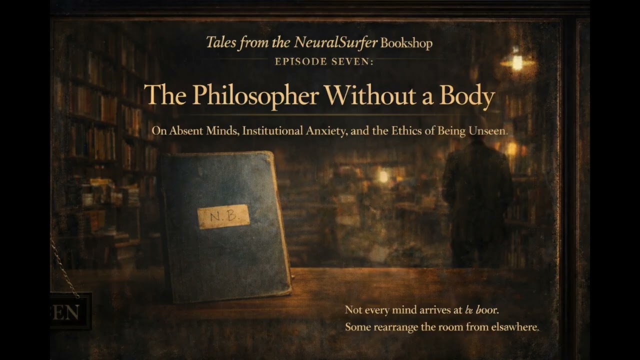 «Философ без тела», «Истории из книжного магазина NeuralSurfer», седьмой эпизод.