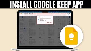 How To Install Google Keep App on Mac screenshot 2