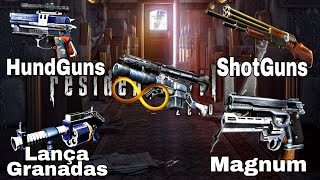 Location of all WEAPONS in Resident Evil 0!