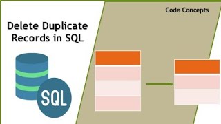 how to delete duplicate records in sql | delete duplicate rows in sql